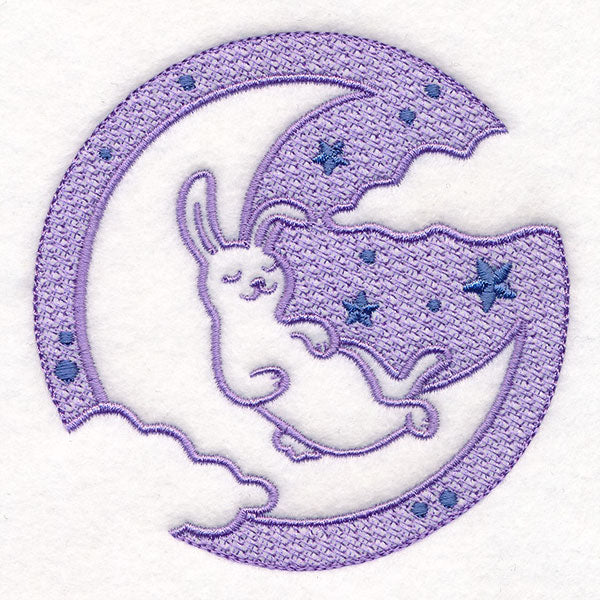 Celestial Bunny (Embossed) β Embroidery Library