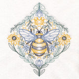 Queen Bee in Flowers