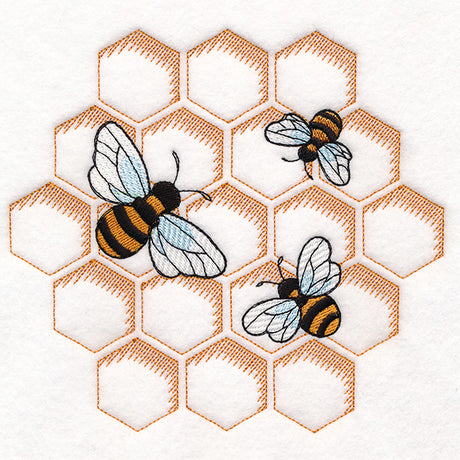 Sweet Honeycomb Etching