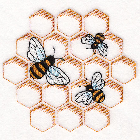 Sweet Honeycomb Etching