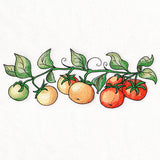 Color Theory Tomato Border