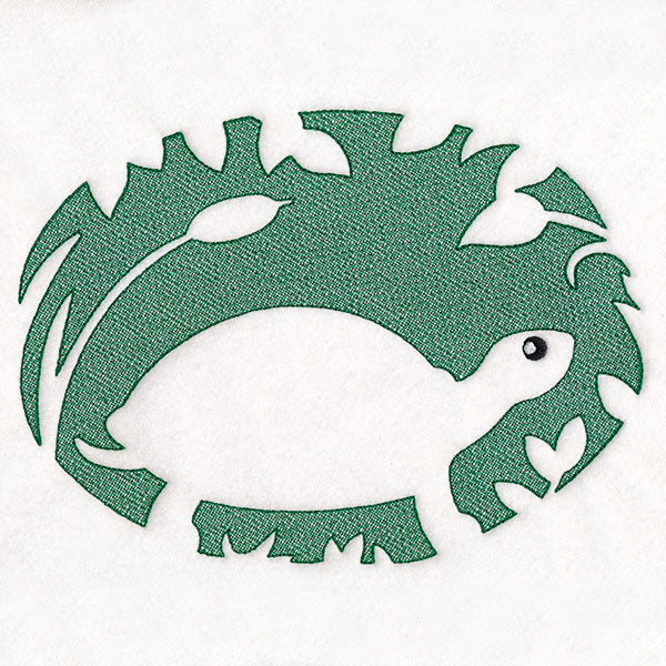 Woodland Turtle (Embossed) – Embroidery Library