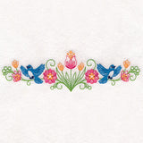 Birdies and Wildflower Border