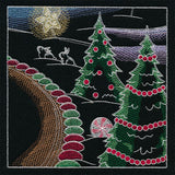 Sweet Christmas Gingerbread Scene Panel 6