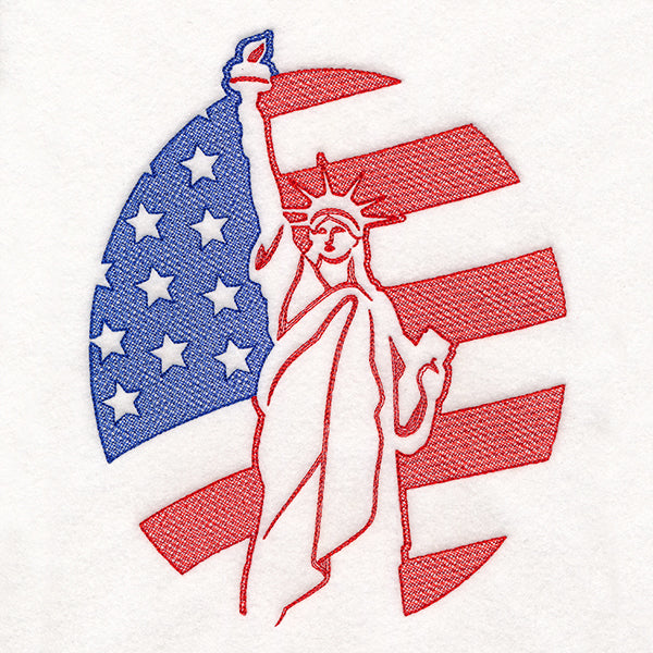 Lady Liberty (Embossed)