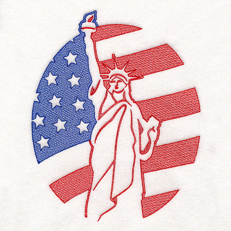 Lady Liberty (Embossed)
