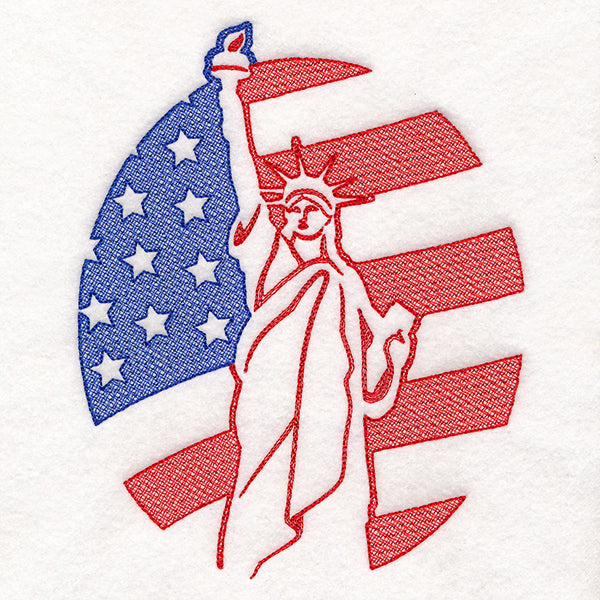 Lady Liberty (Embossed)