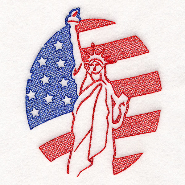 Lady Liberty (Embossed)
