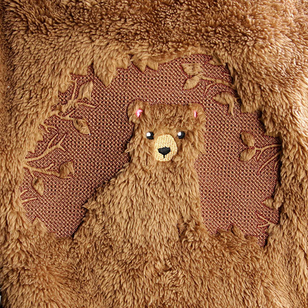 Woodland Bear (Embossed)