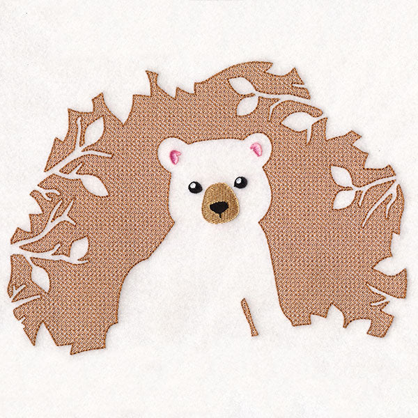 Woodland Bear (Embossed)