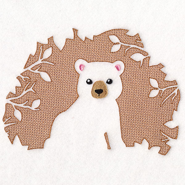 Woodland Bear (Embossed)