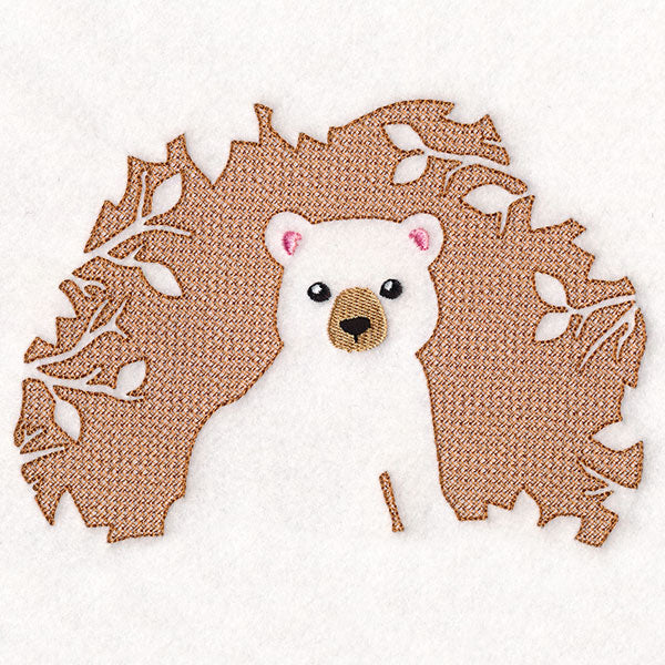 Woodland Bear (Embossed)