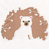 Woodland Bear (Embossed)