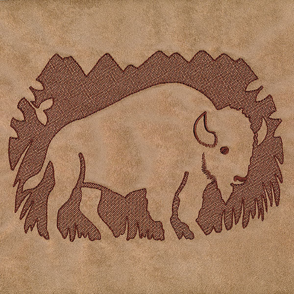 Wild Bison (Embossed)