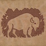 Wild Bison (Embossed)