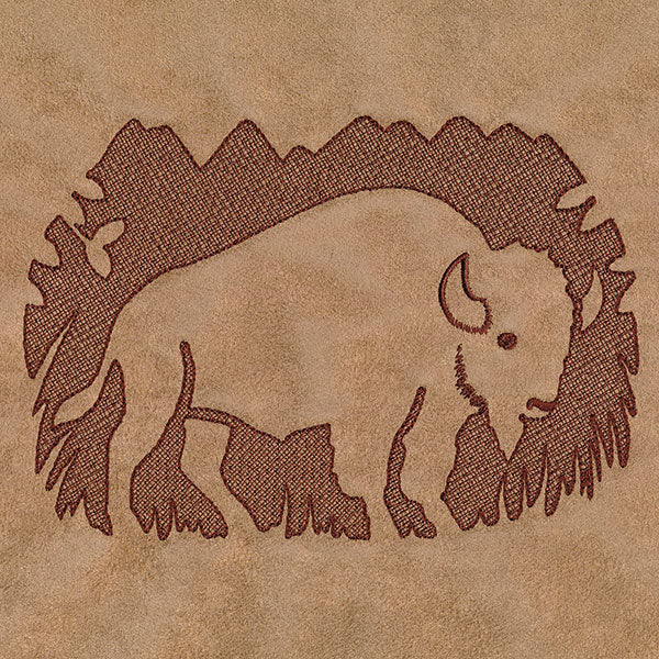 Wild Bison (Embossed)