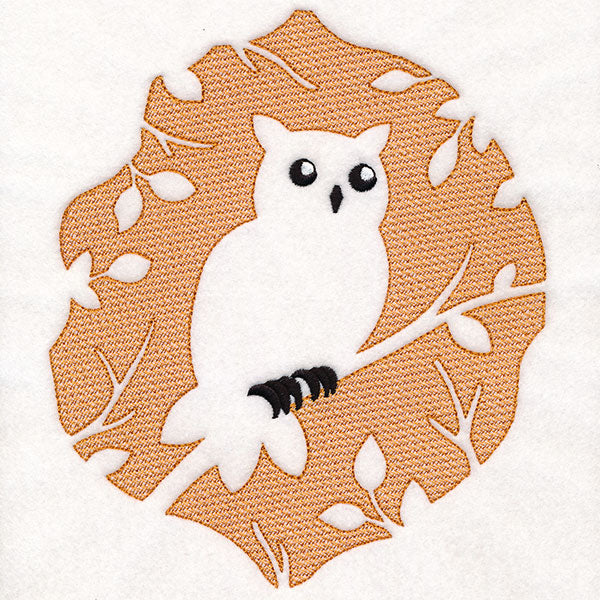 Woodland Owl (Embossed)