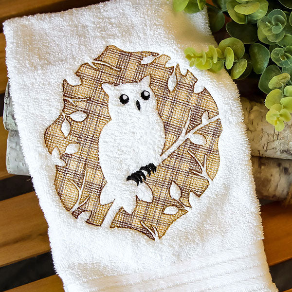 Woodland Owl (Embossed)