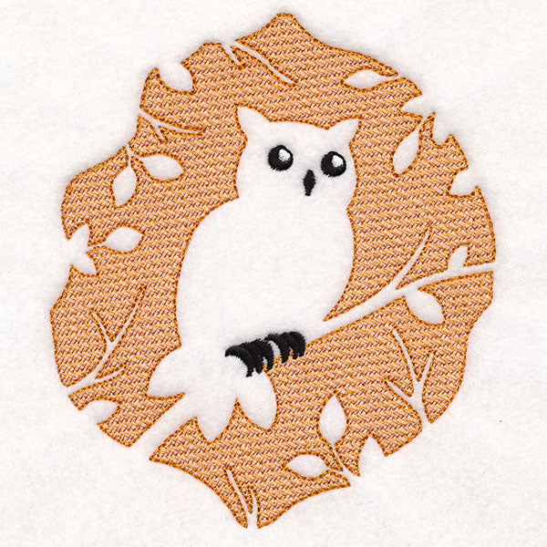 Woodland Owl (Embossed)