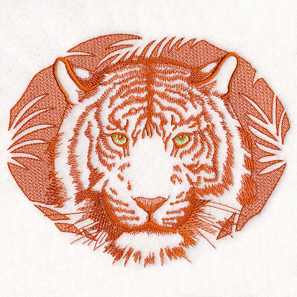 Wild Tiger (Embossed)