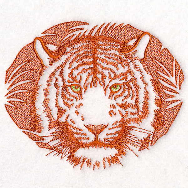 Wild Tiger (Embossed)