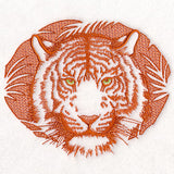 Wild Tiger (Embossed)
