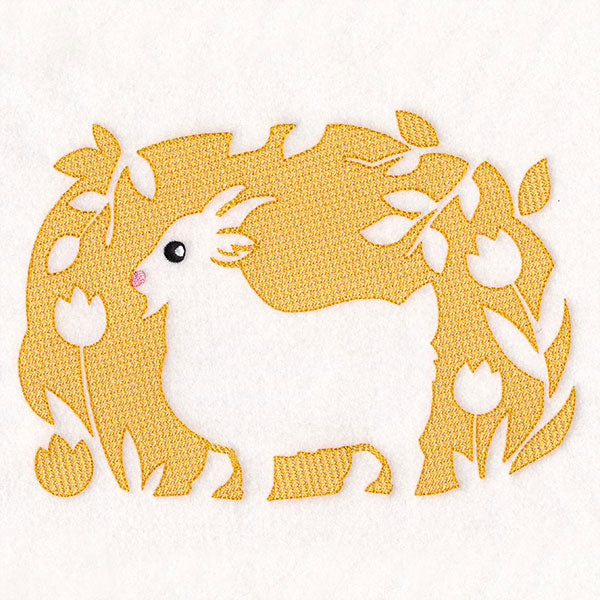 Country Goat (Embossed)