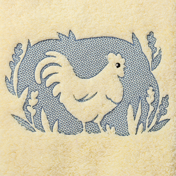 Country Chicken (Embossed)