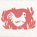Country Chicken (Embossed)