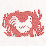 Country Chicken (Embossed)