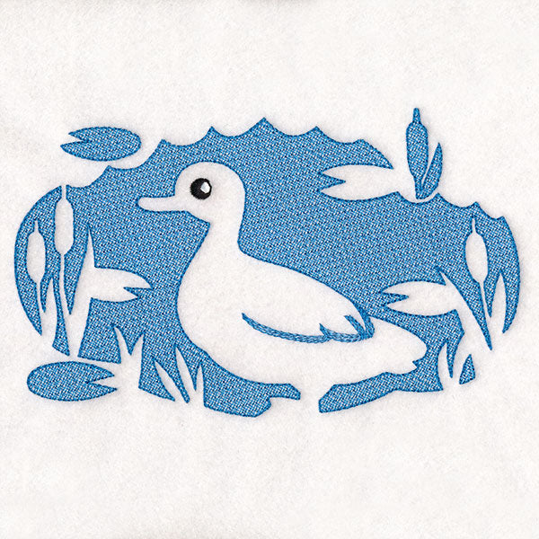 Country Duck (Embossed)