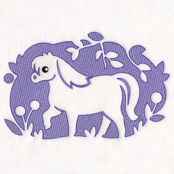 Country Horse (Embossed)