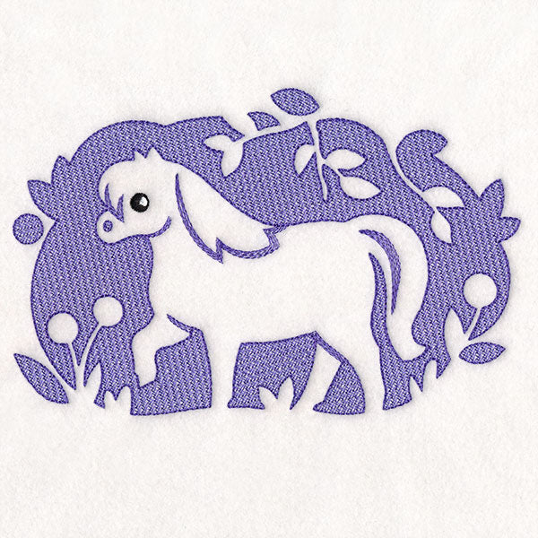 Country Horse (Embossed)