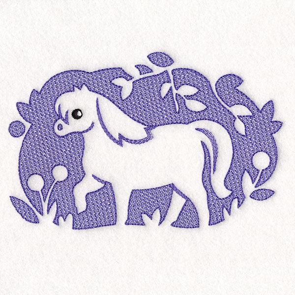 Country Horse (Embossed)