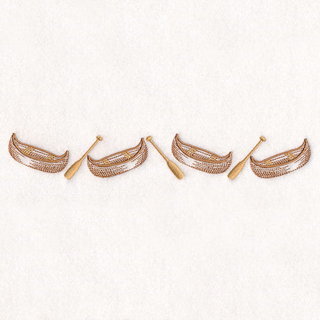 Canoe and Paddle Border