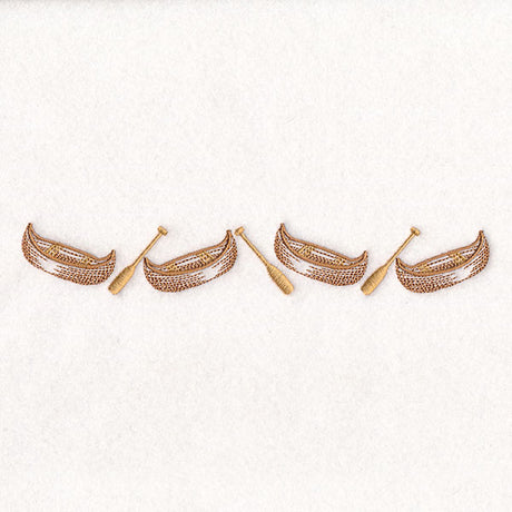 Canoe and Paddle Border