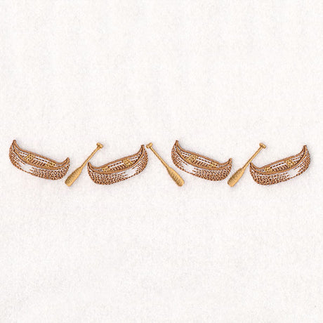 Canoe and Paddle Border