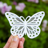 Winged Beauty - Butterfly 1 (Lace)