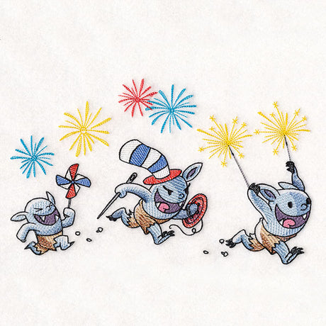 Festive and Wild Bobblins