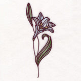 Lily Stained Glass Bloom