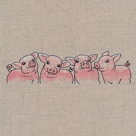 Perfect Piggy Border