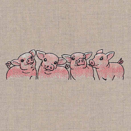 Perfect Piggy Border