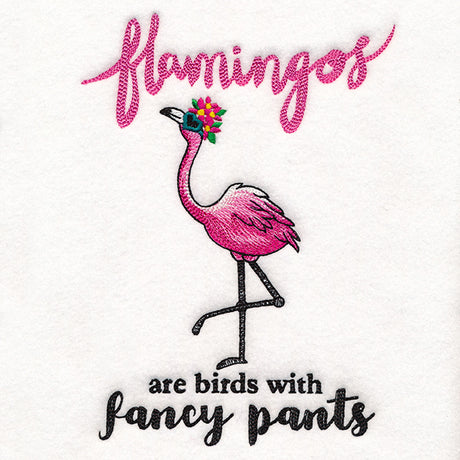 Fancy Pants Flamingo
