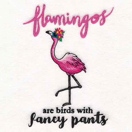 Fancy Pants Flamingo