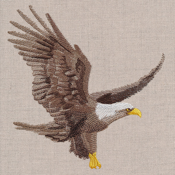 Regal Soaring Eagle – Embroidery Library