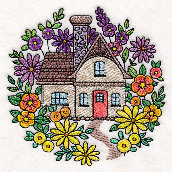 In Bloom Cottage Scene