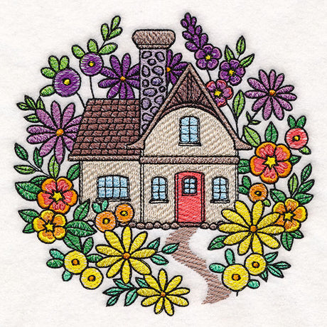 In Bloom Cottage Scene