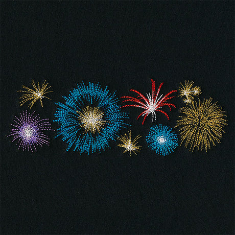 Land of the Free Fireworks Border