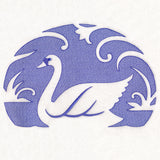 Elegant Swan (Embossed)