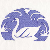 Elegant Swan (Embossed)